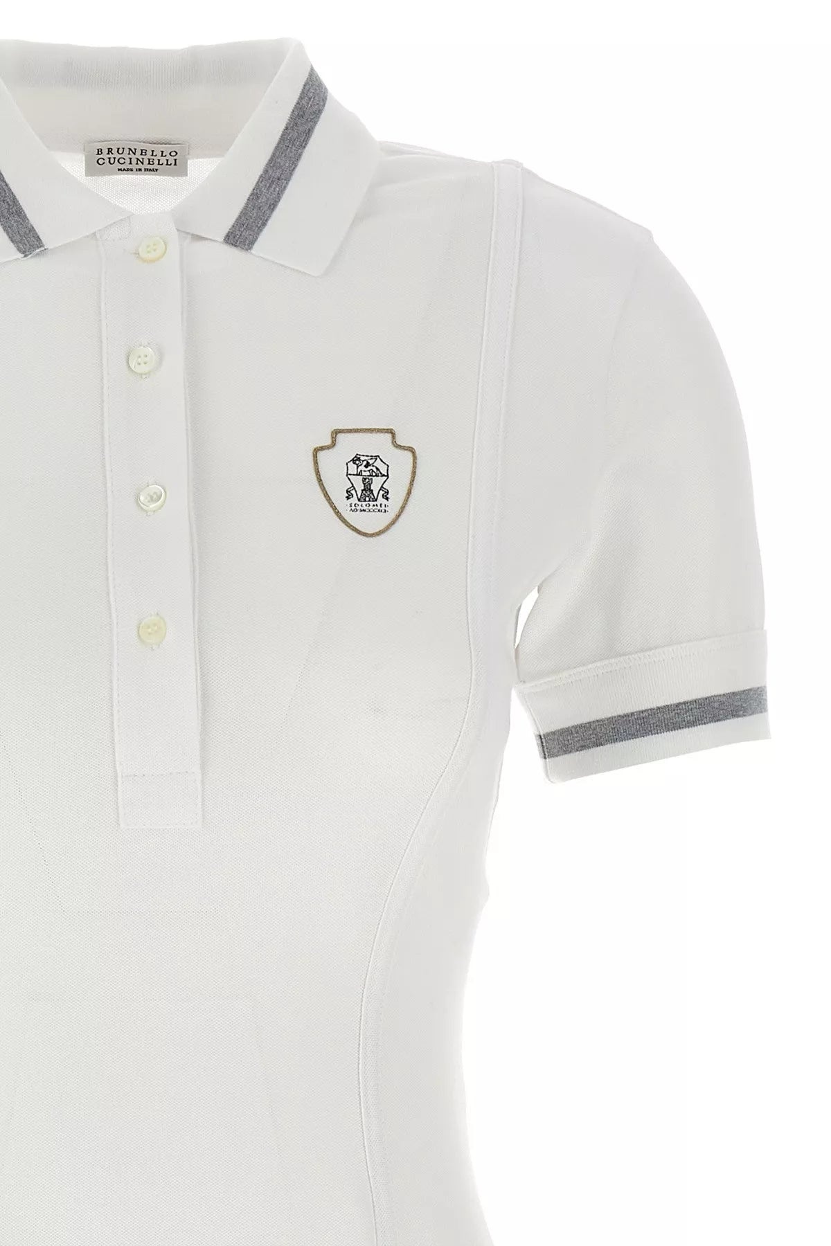 Brunello Cucinelli Women Logo Embroidery Dress - 4