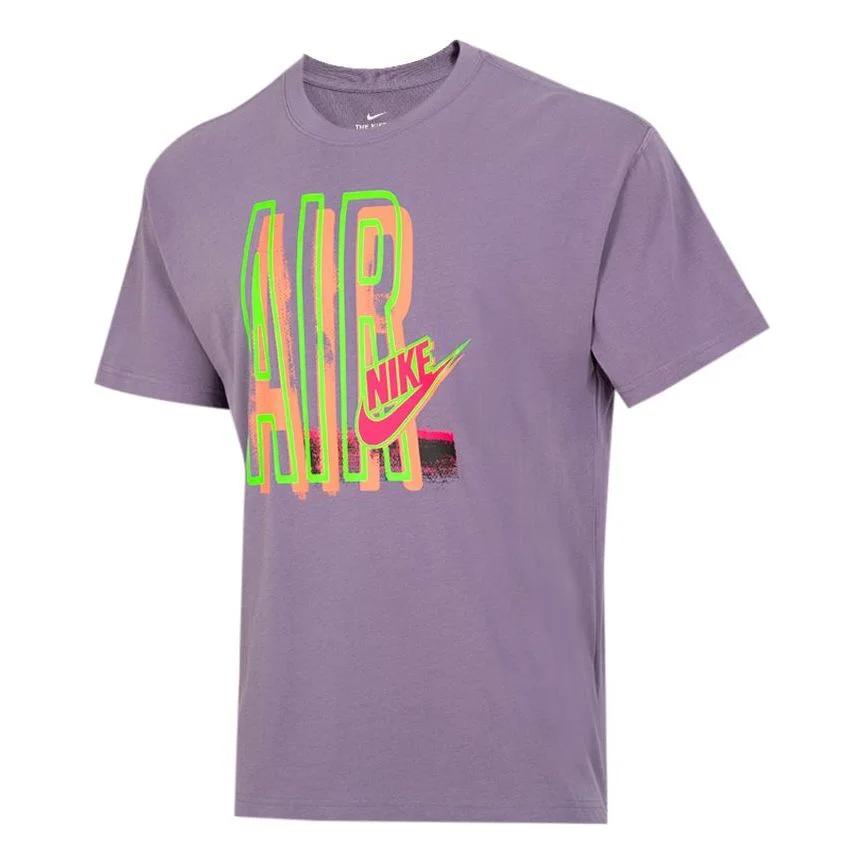 Nike Tie-dye Sports Short Sleeve Men's Green DD1406-588 - 1
