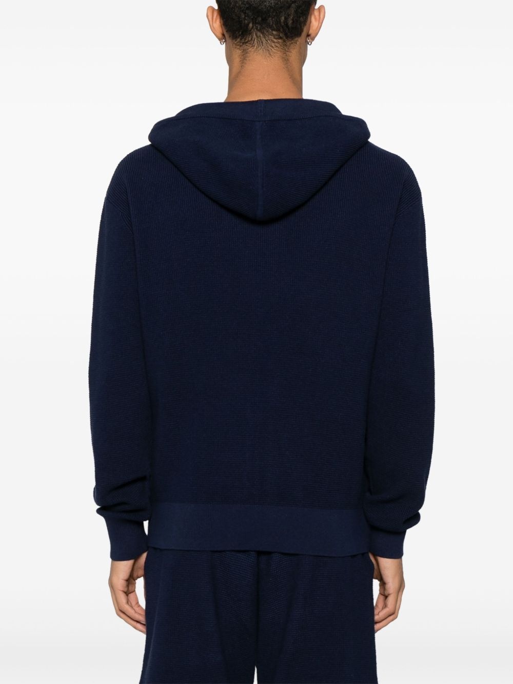knitted hoodie - 4