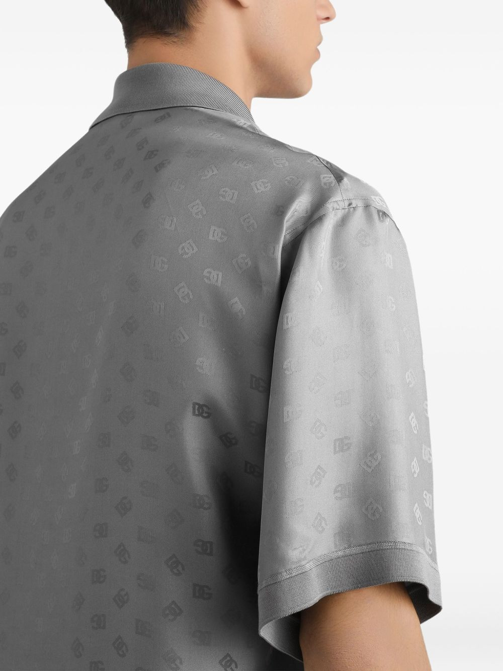 logo-jacquard T-shirt - 5