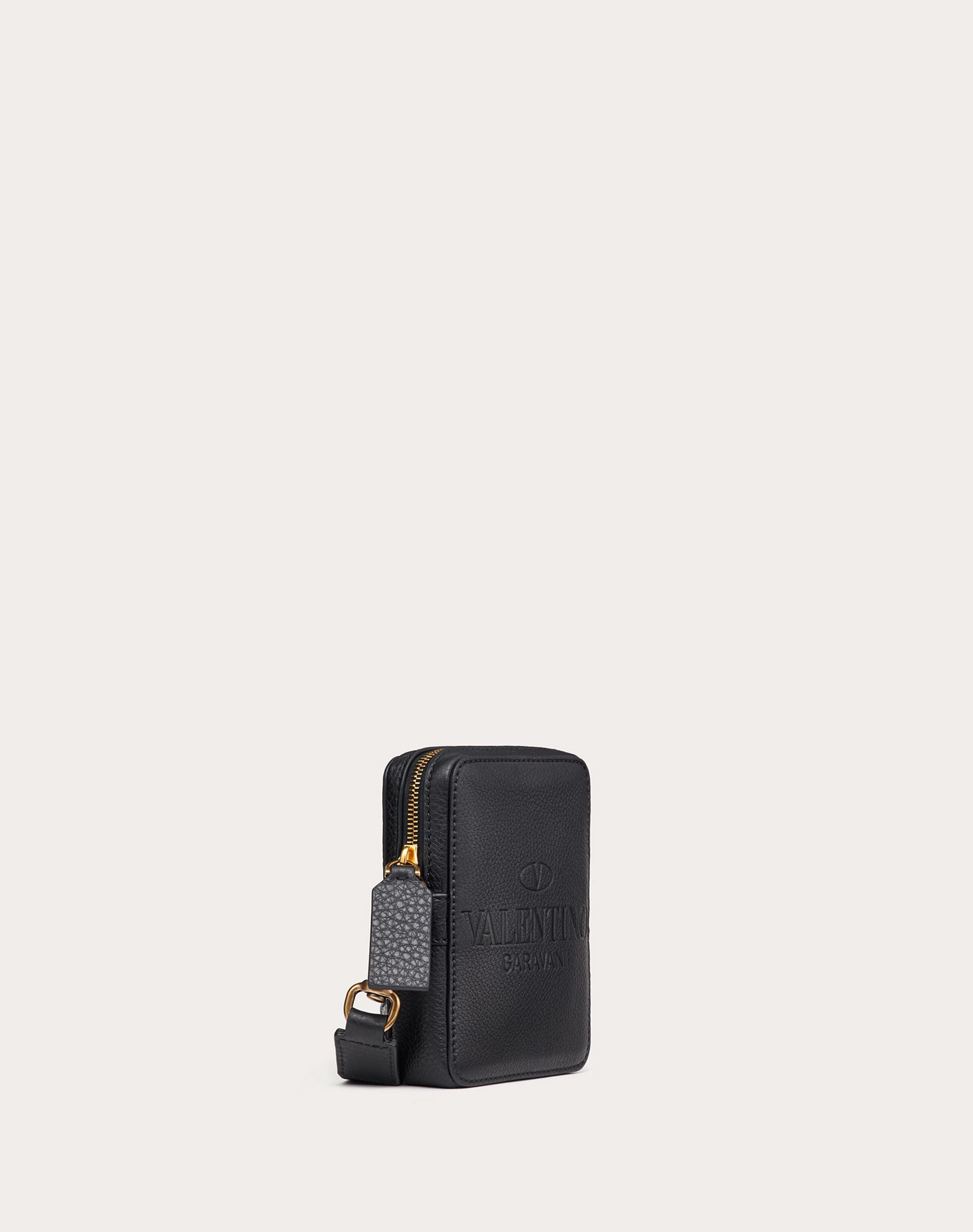 Small VALENTINO GARAVANI IDENTITY leather crossbody bag - 2