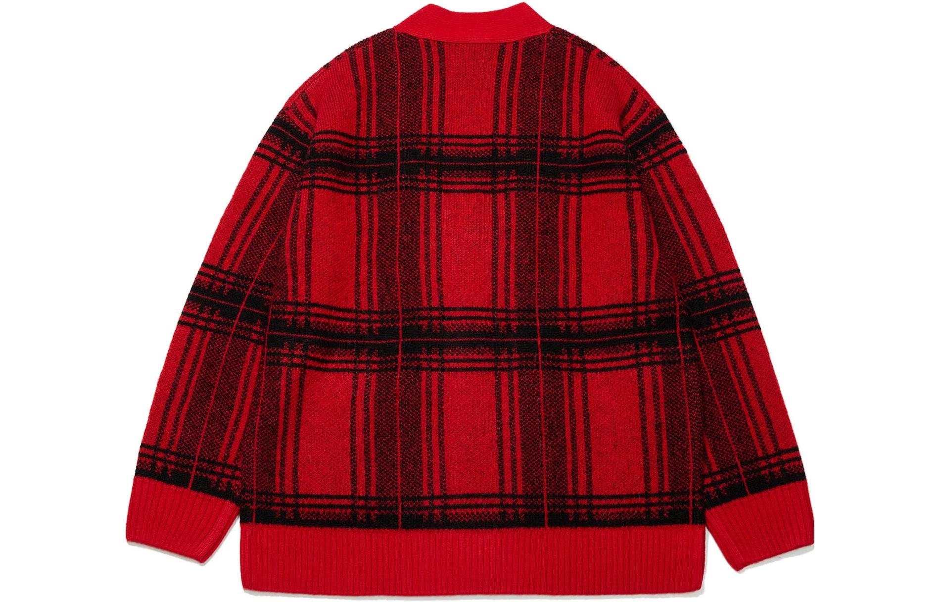 Li-Ning Lifestyle Checkerboard Jacket 'Red Black' AMBT003-1 - 2