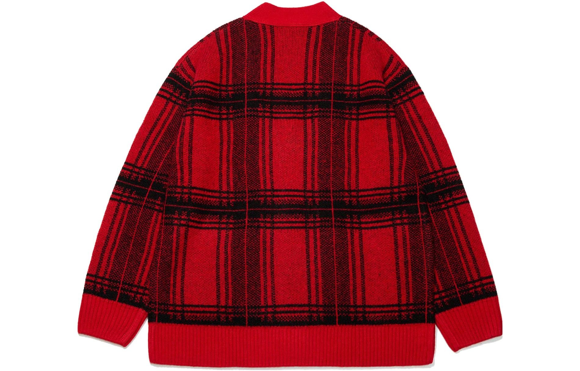Li-Ning Lifestyle Checkerboard Jacket 'Red Black' AMBT003-1 - 2