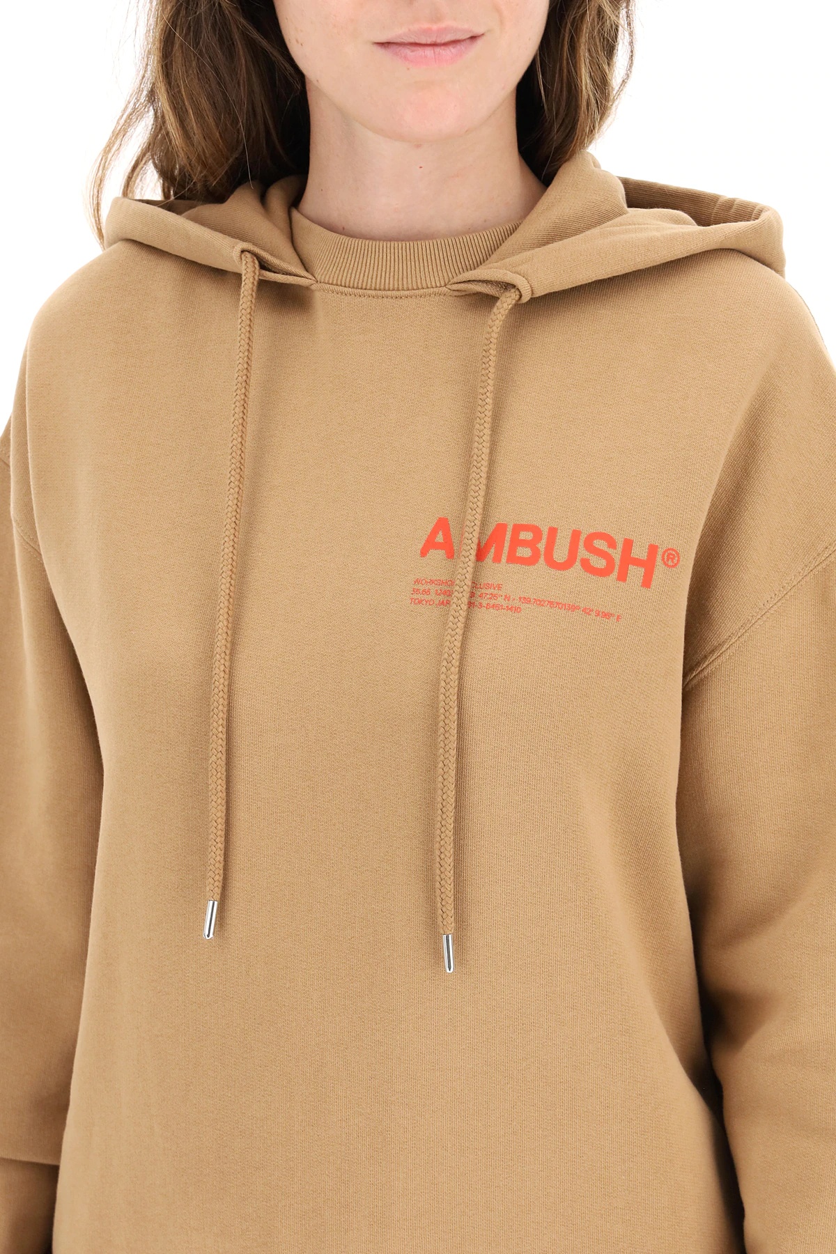 WORKSHOP LOGO PRINT HOODIE - 5