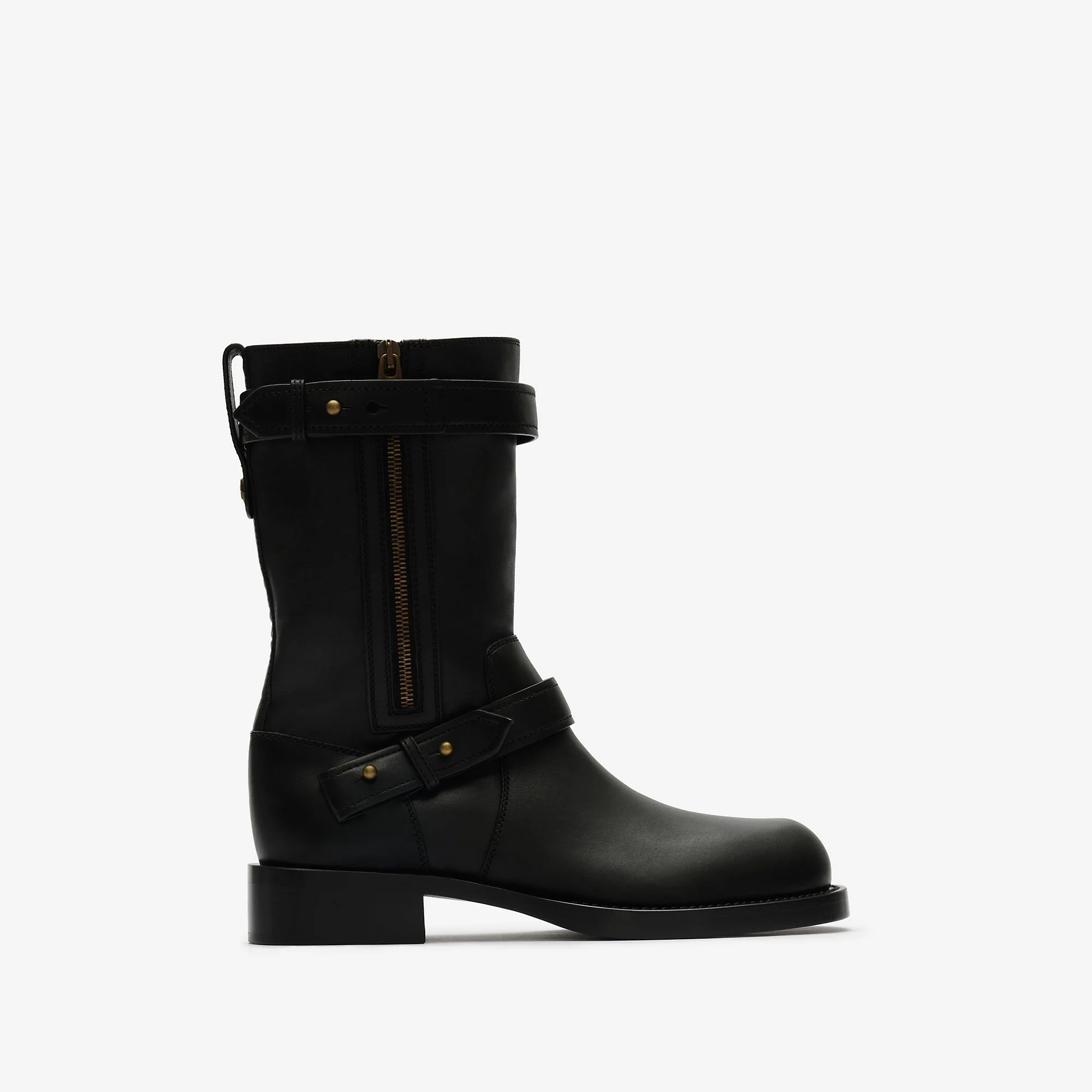 Leather Kent Biker Boots - 1