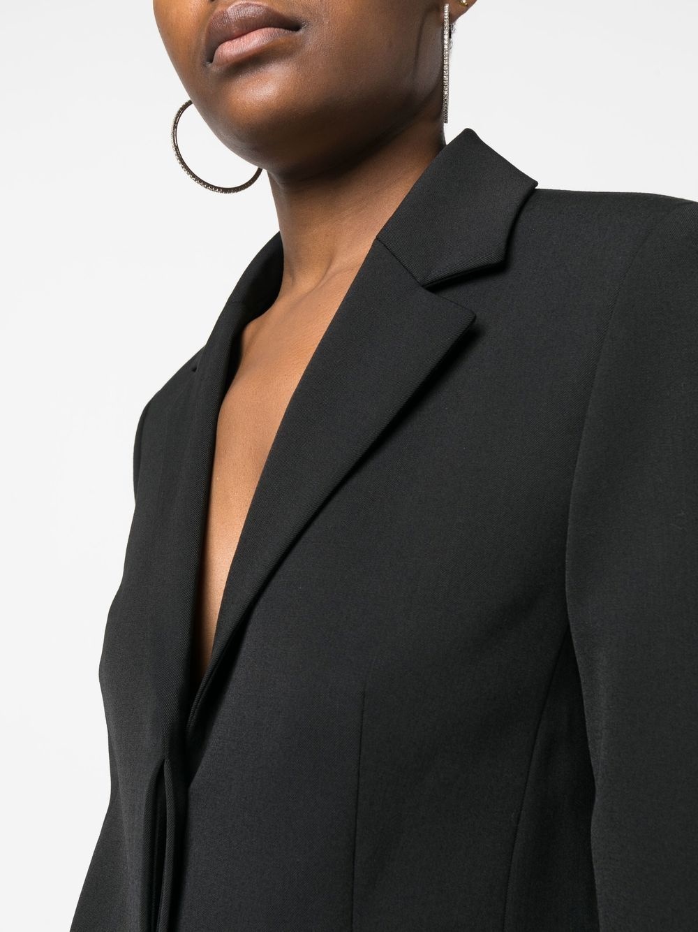 single-breasted blazer - 5