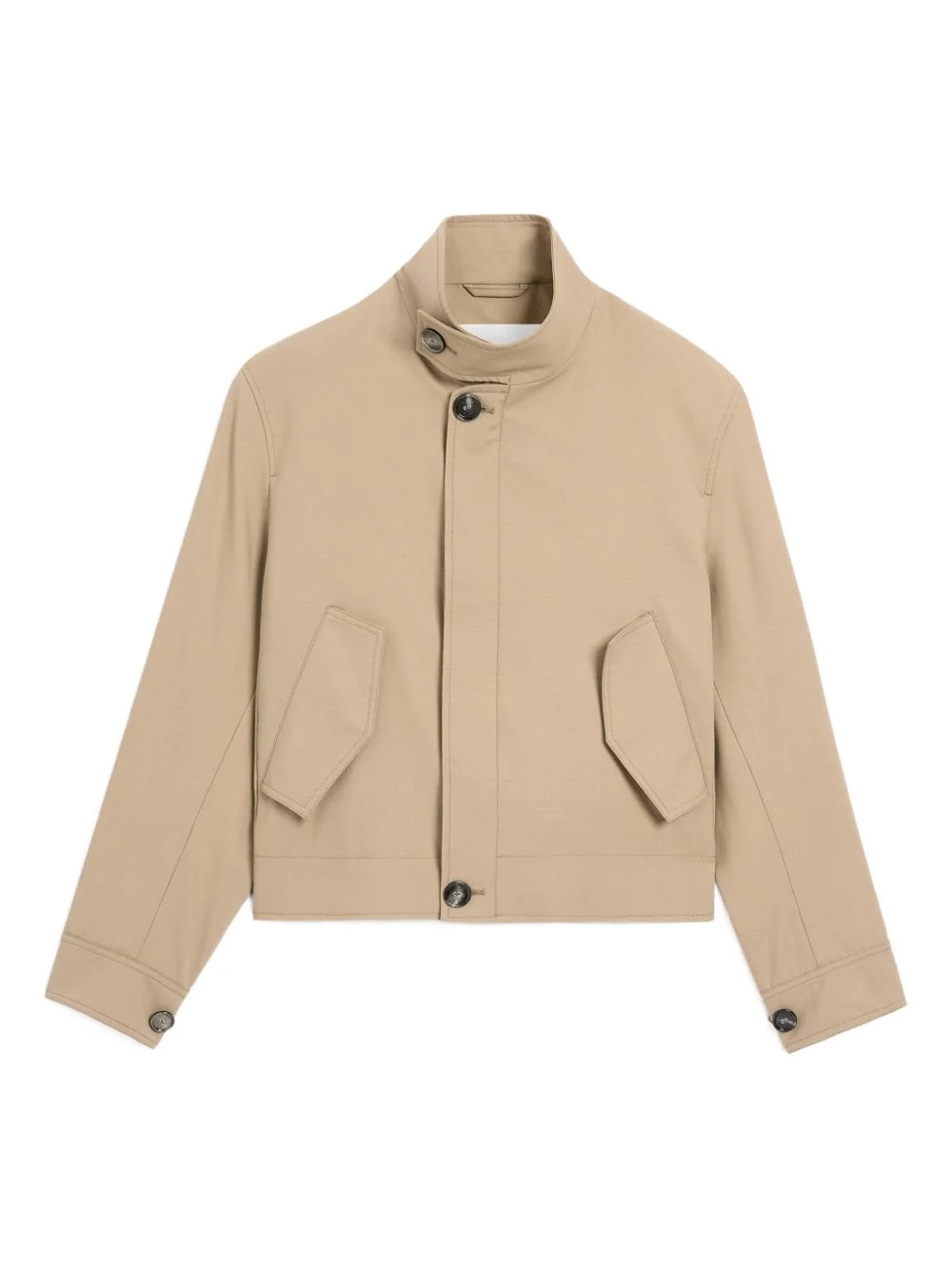 stand-up collar harrington jacket - 1