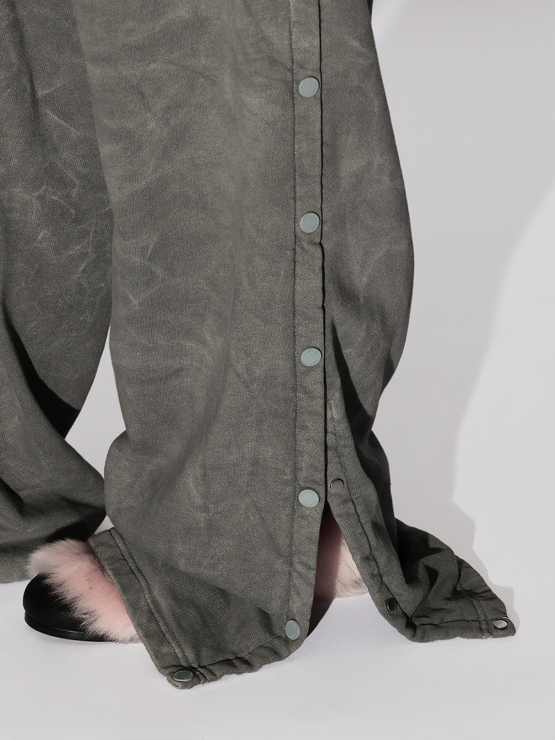 WASHED SIDE OPEN SWAET PANTS 5