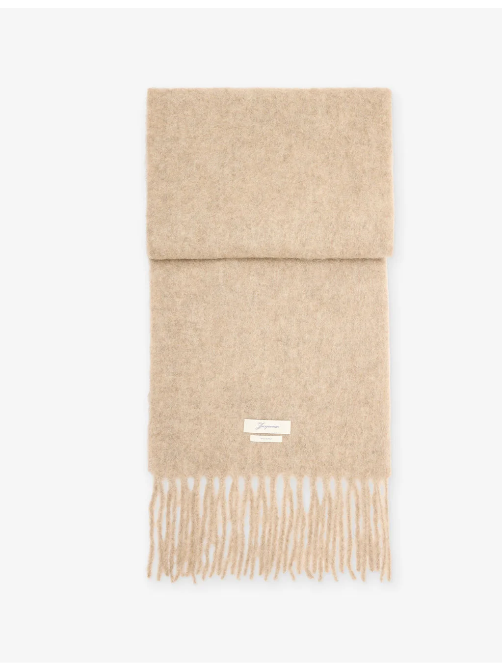 The Carro Fringe Wool-Blend Scarf - 1