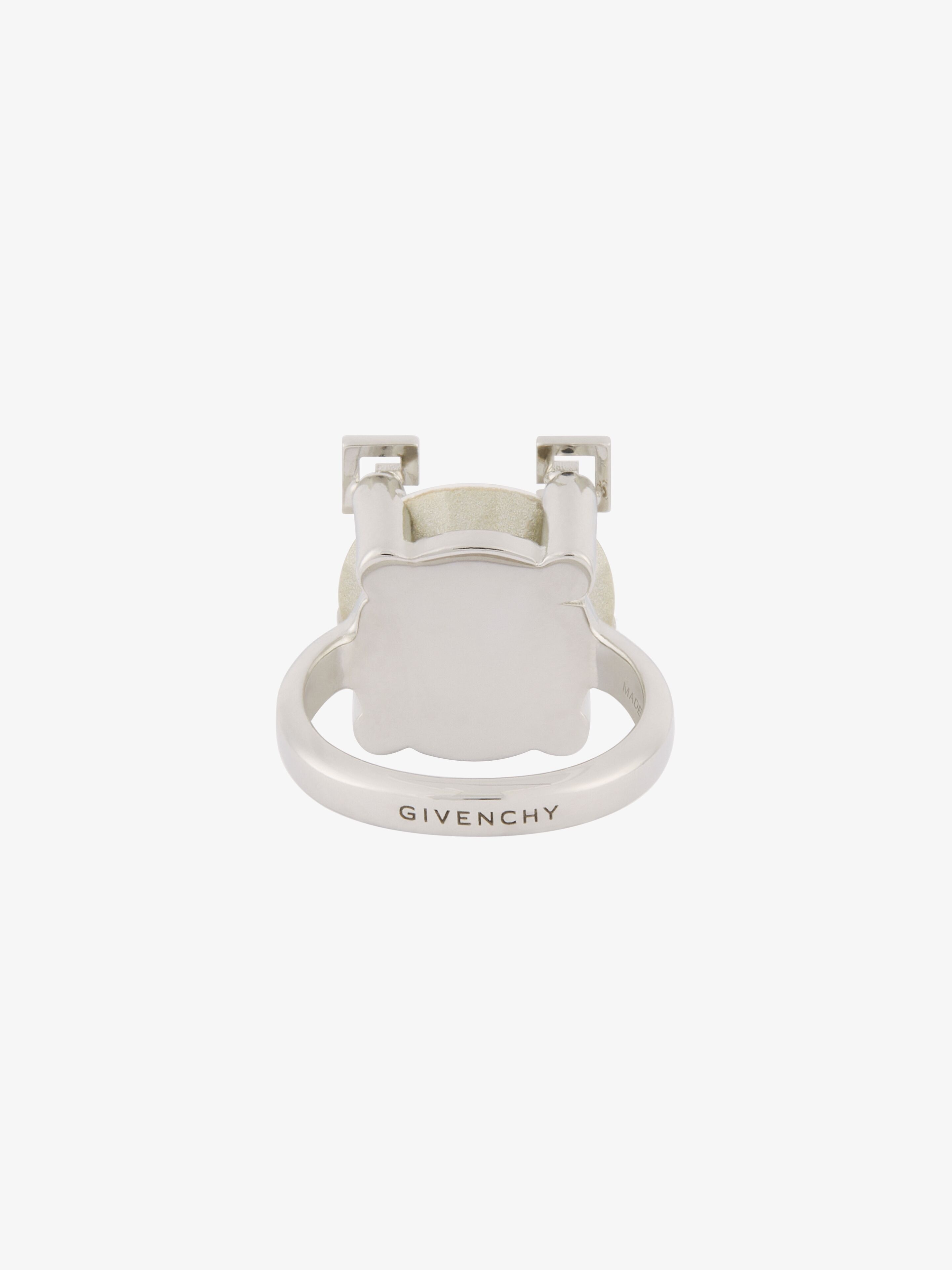 4G CLAW RING WITH CRYSTALS - 2