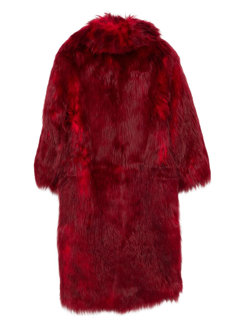 Blumarine fur coat outlook