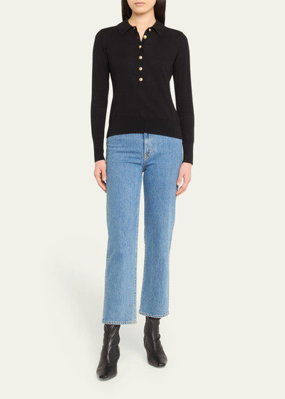 L'AGENCE Sterling Collared Sweater outlook