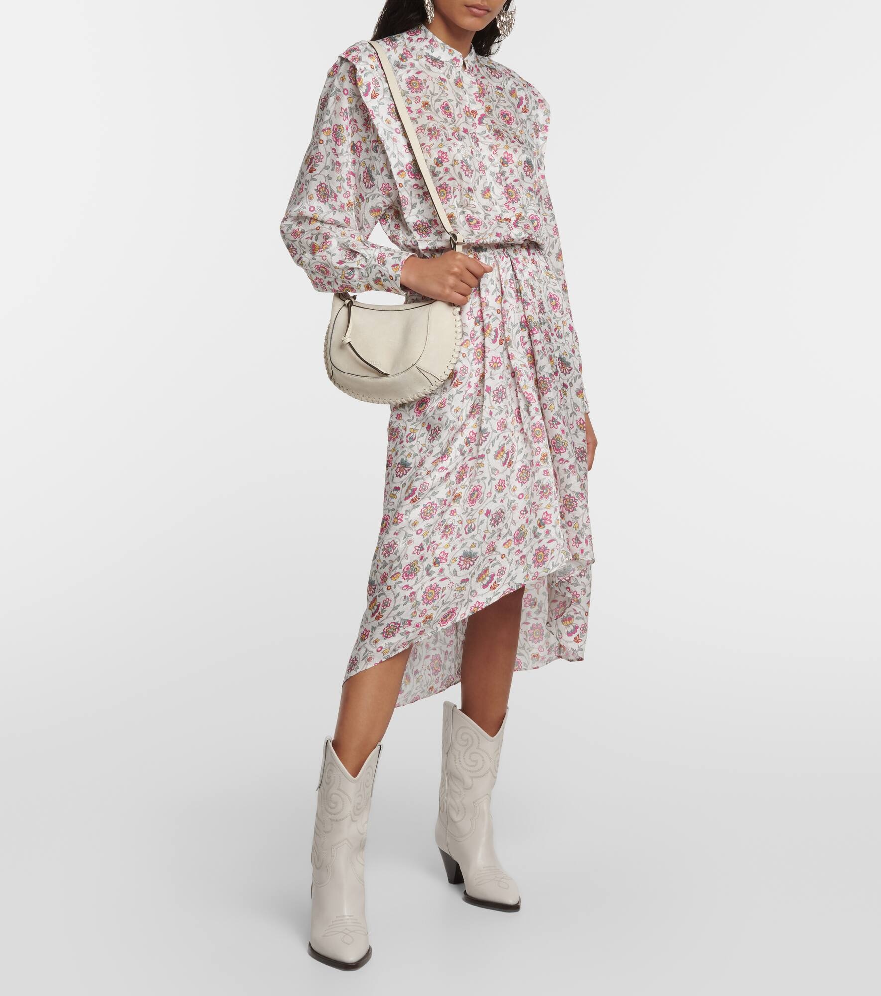 Lokeya floral midi dress - 2