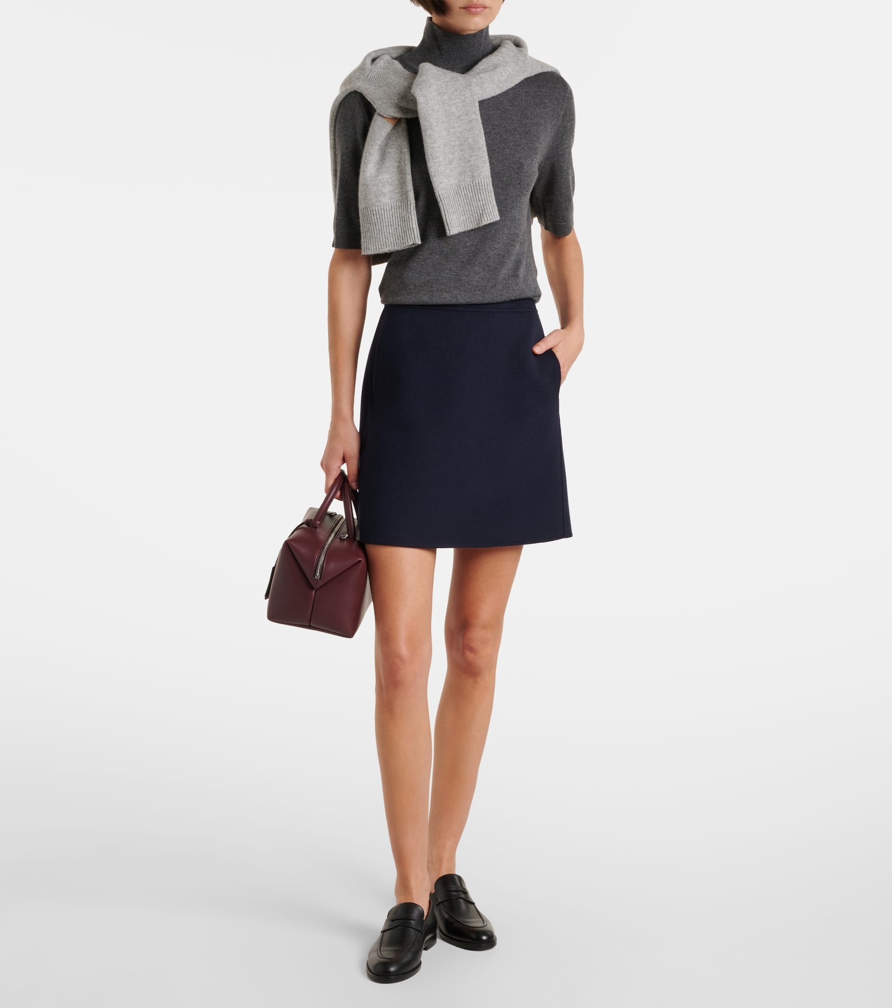 Cantone wool turtleneck top - 2