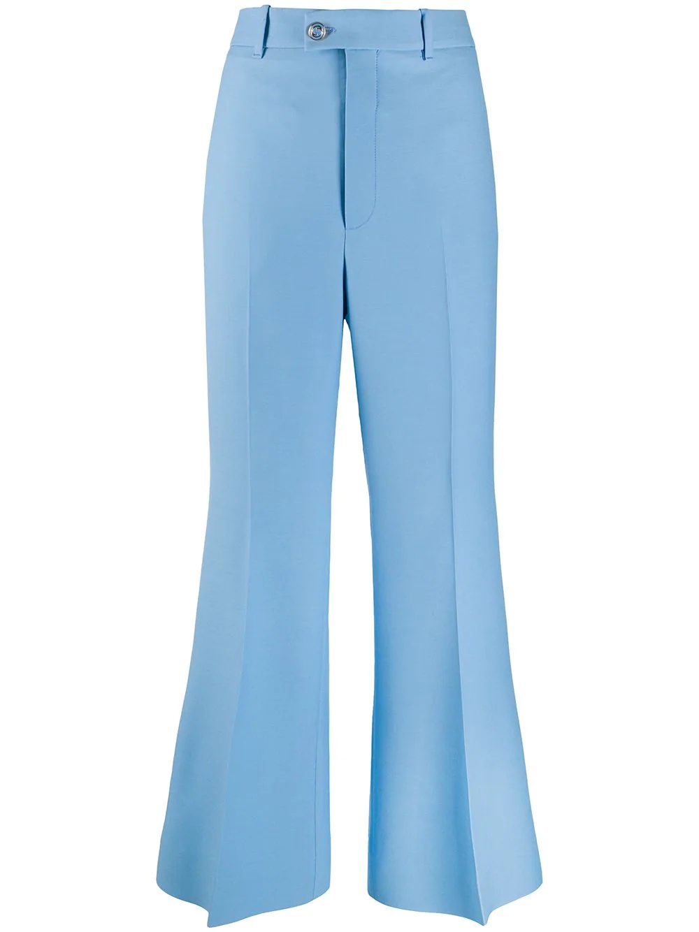 flared tailored trousers - 1