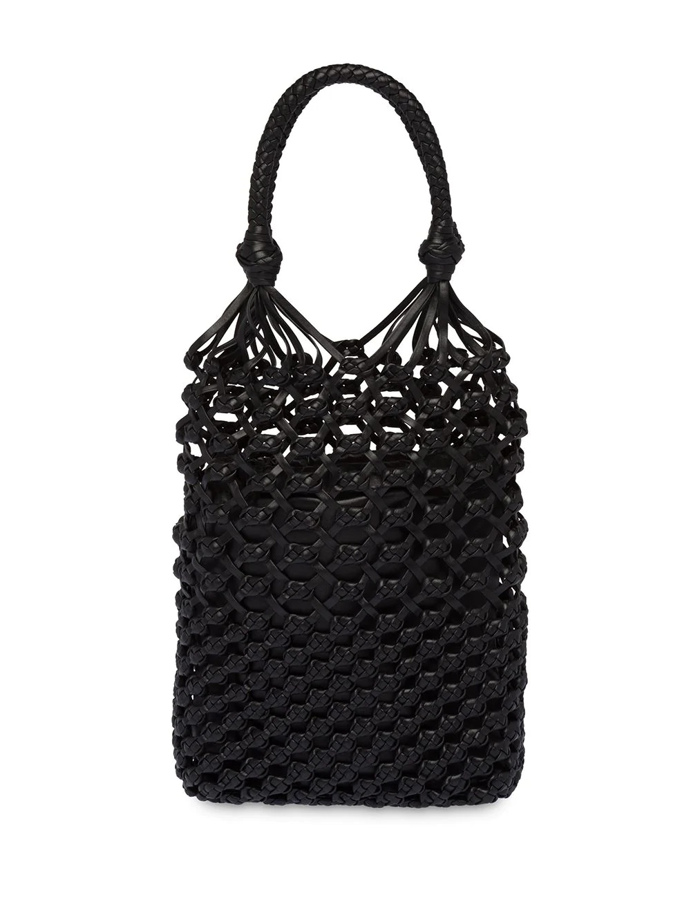 macramé bucket bag - 3