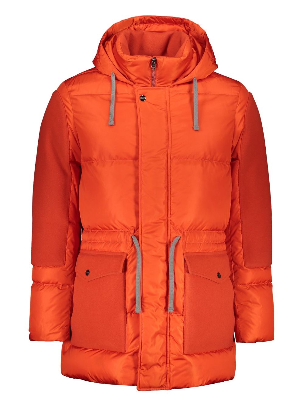 hooded padded jacket - 1