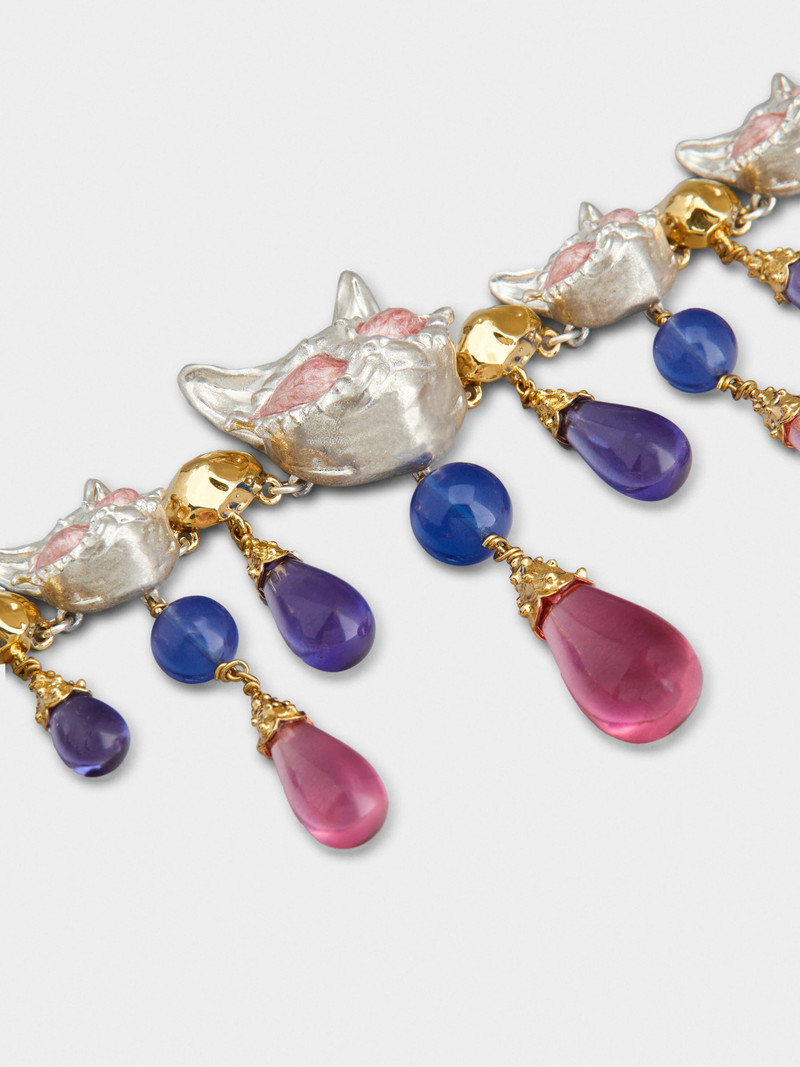 Psychedelicat Necklace in Metal 3