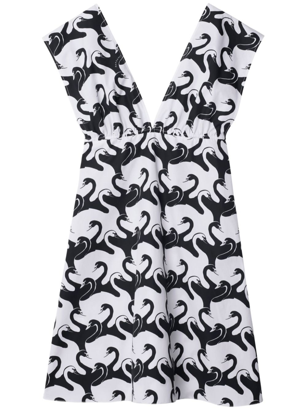 swan cotton dress - 1