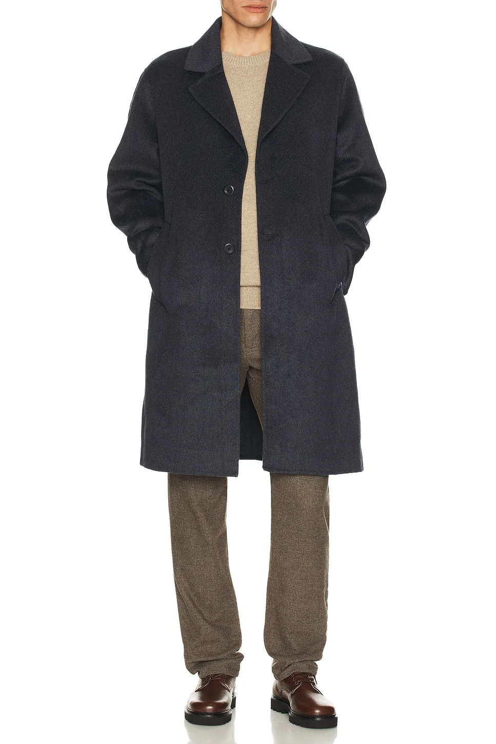 Wool Longline Coat - 1