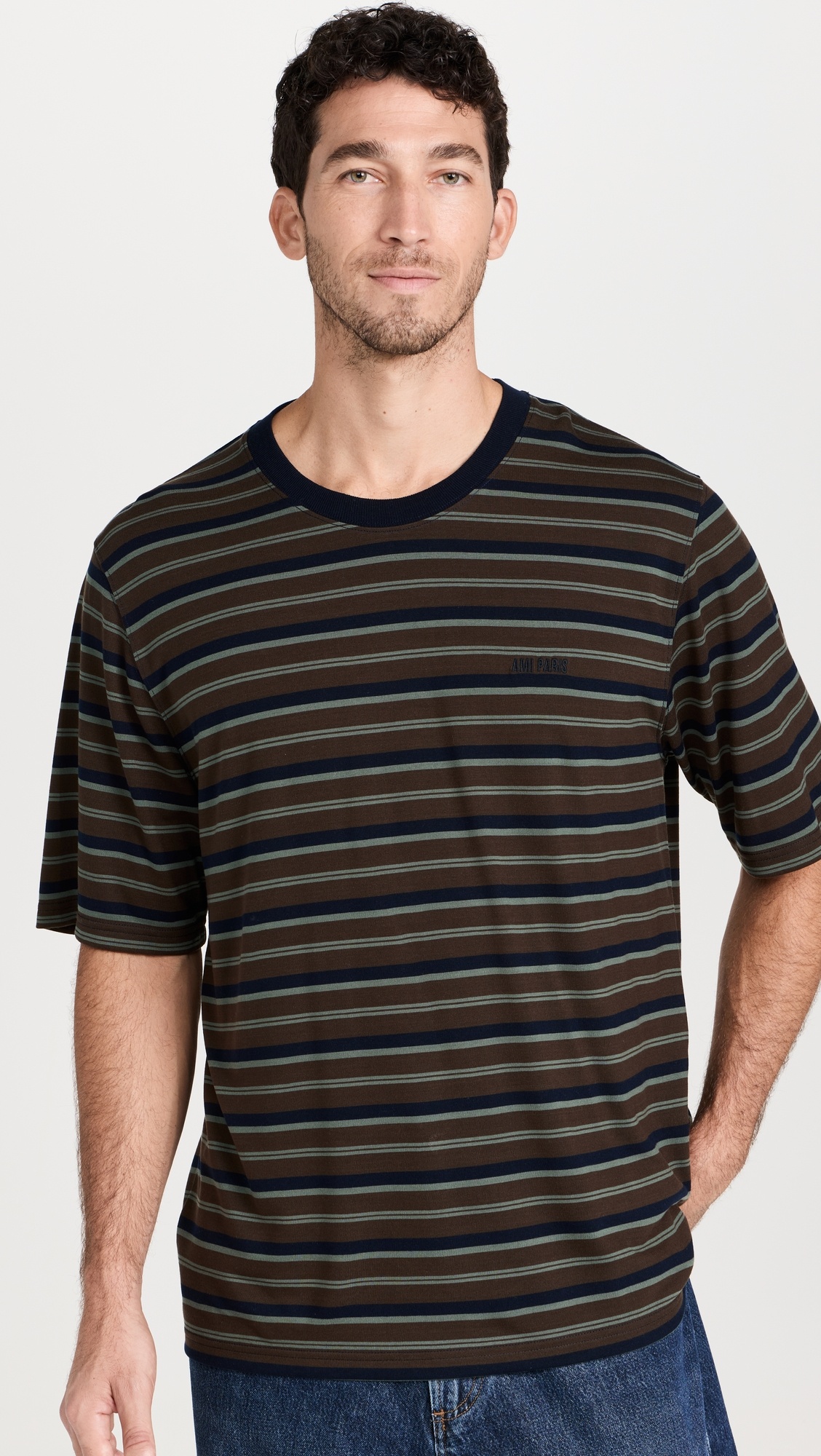 Striped Tee Shirt - 1