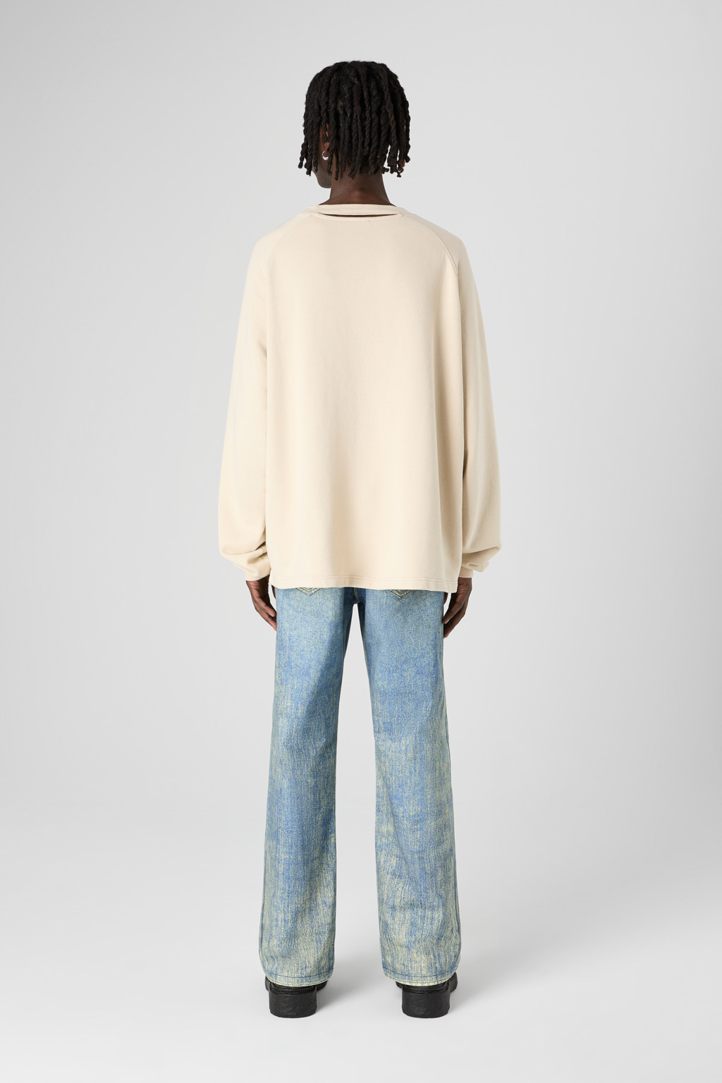 Faded Sand Organic Cotton Jersey - 2