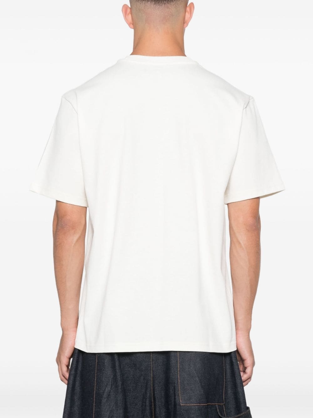 logo-embroidered T-shirt - 4