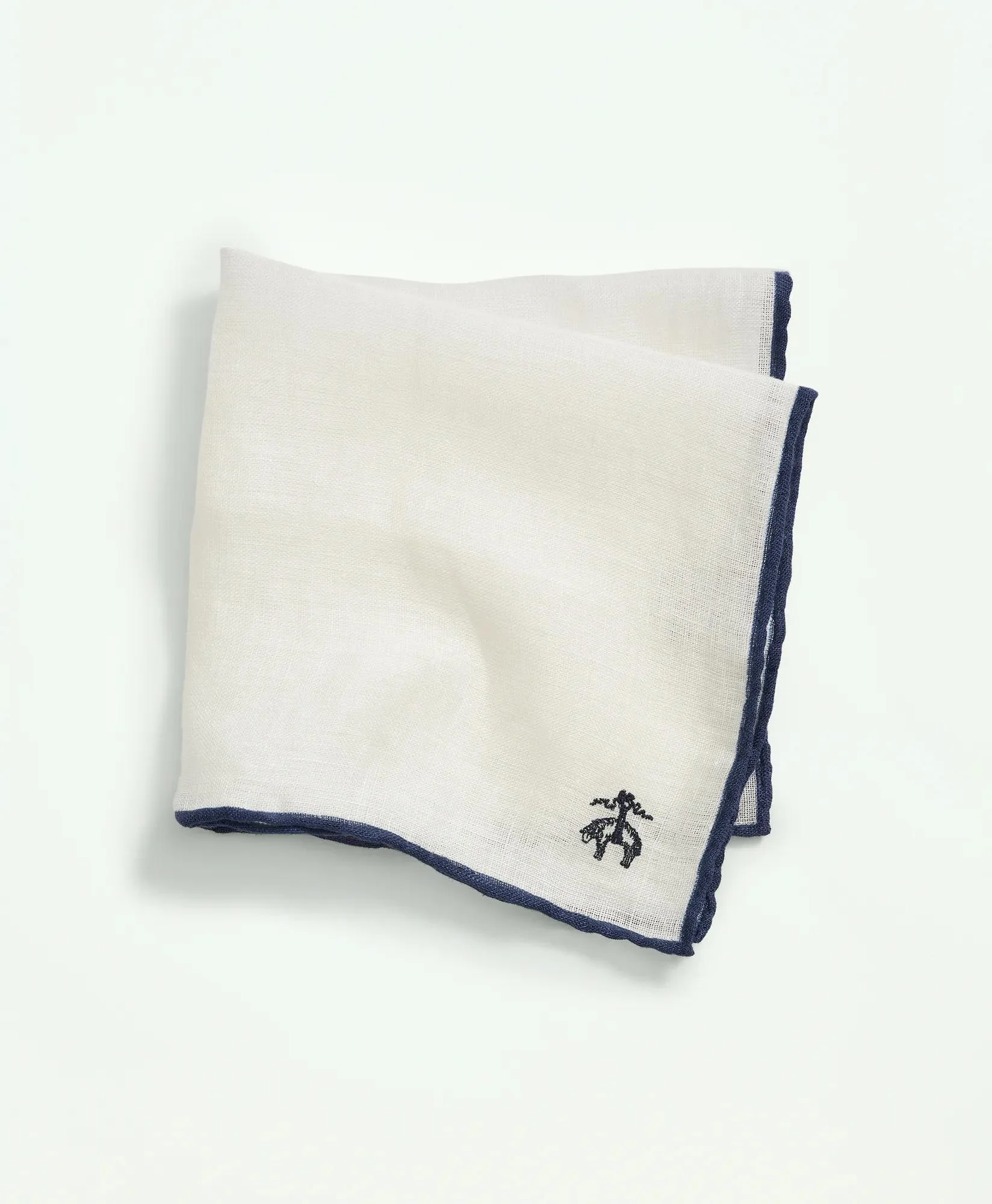 Linen Jacquard Pocket Square - 1