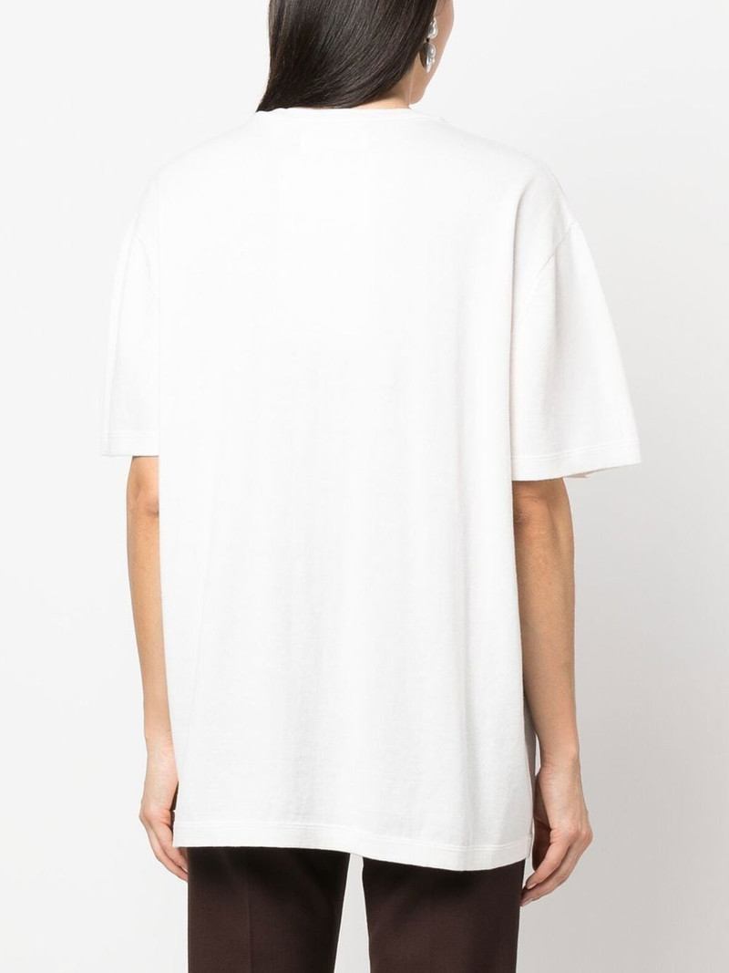 cotton-cashmere T-shirt 4