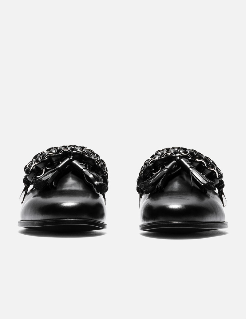 TOGA PULLA TASSEL BRAID MULES outlook