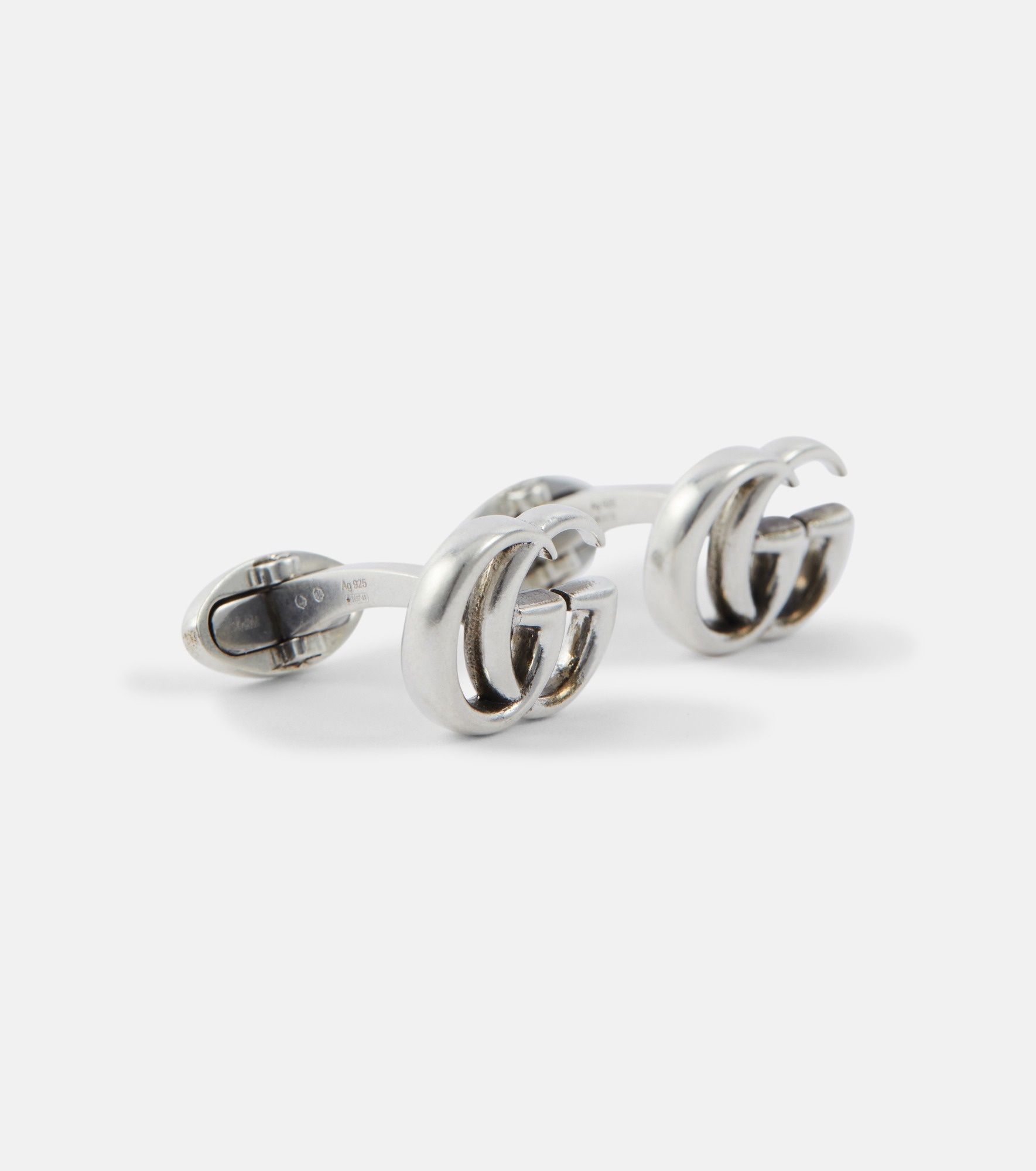 GG sterling silver cufflinks - 2