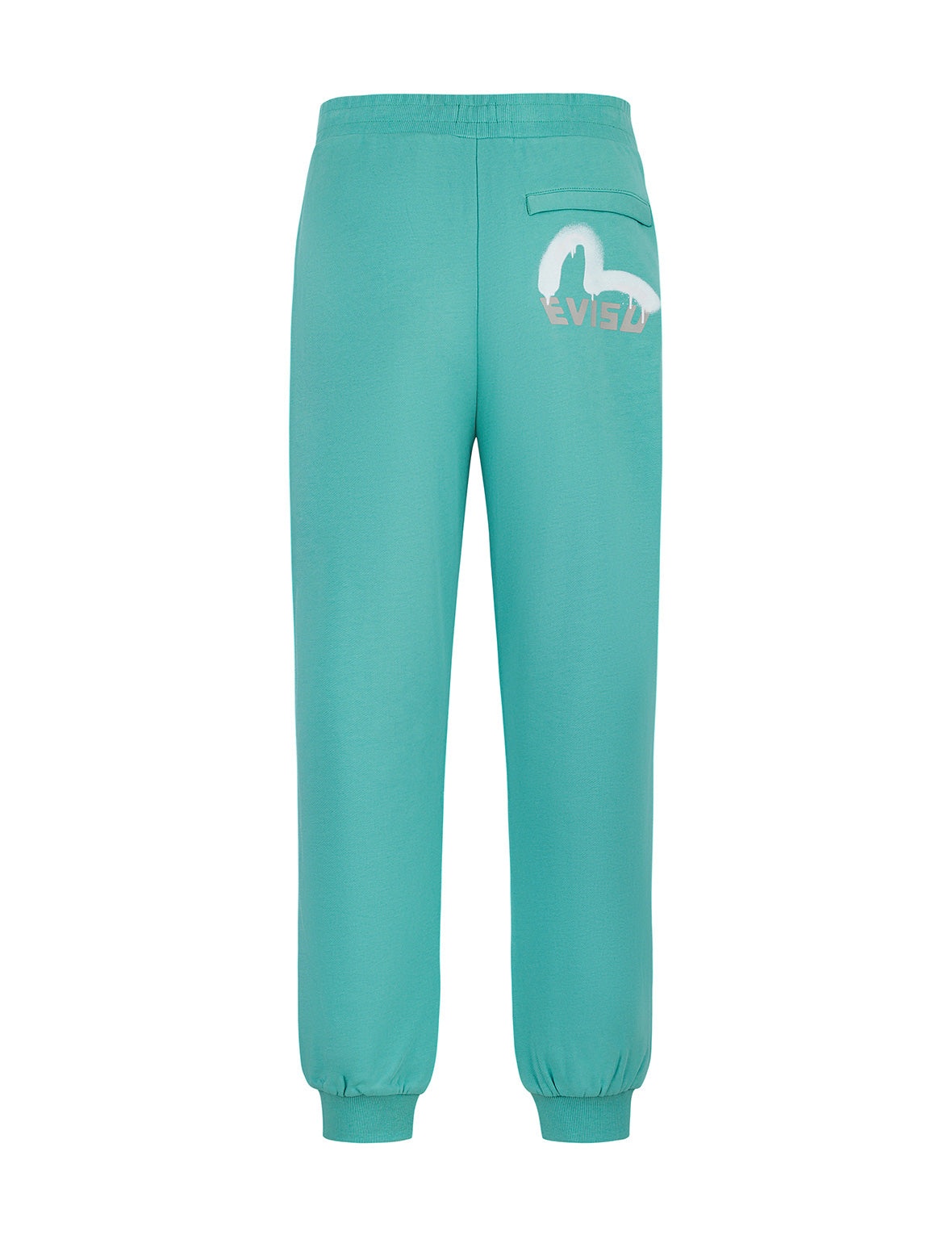 Spray-dyed Seagull and Logo Print Straight Fit Sweatpants - 10
