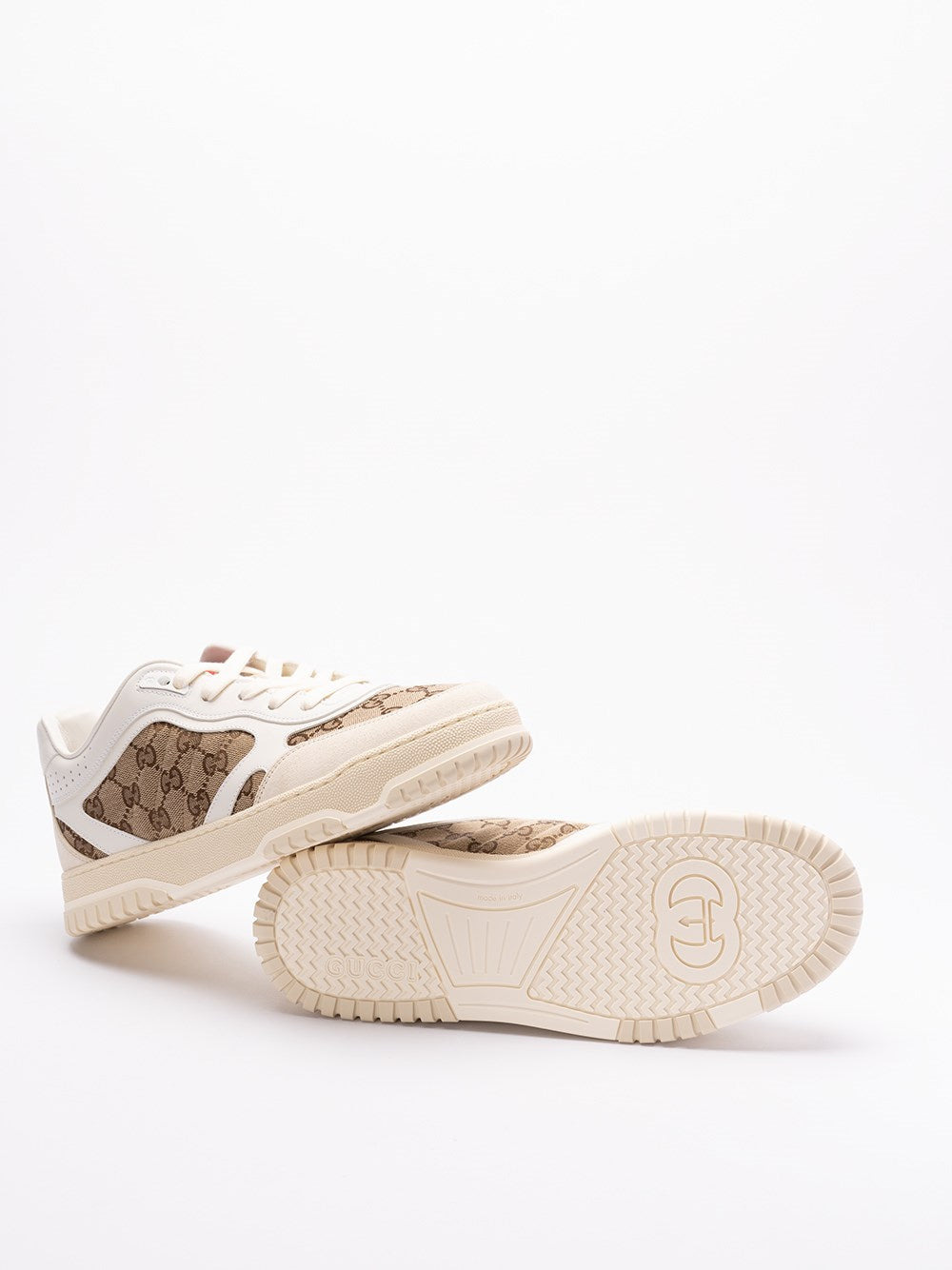 Gucci Men `Gucci Re-Web` Sneakers - 4