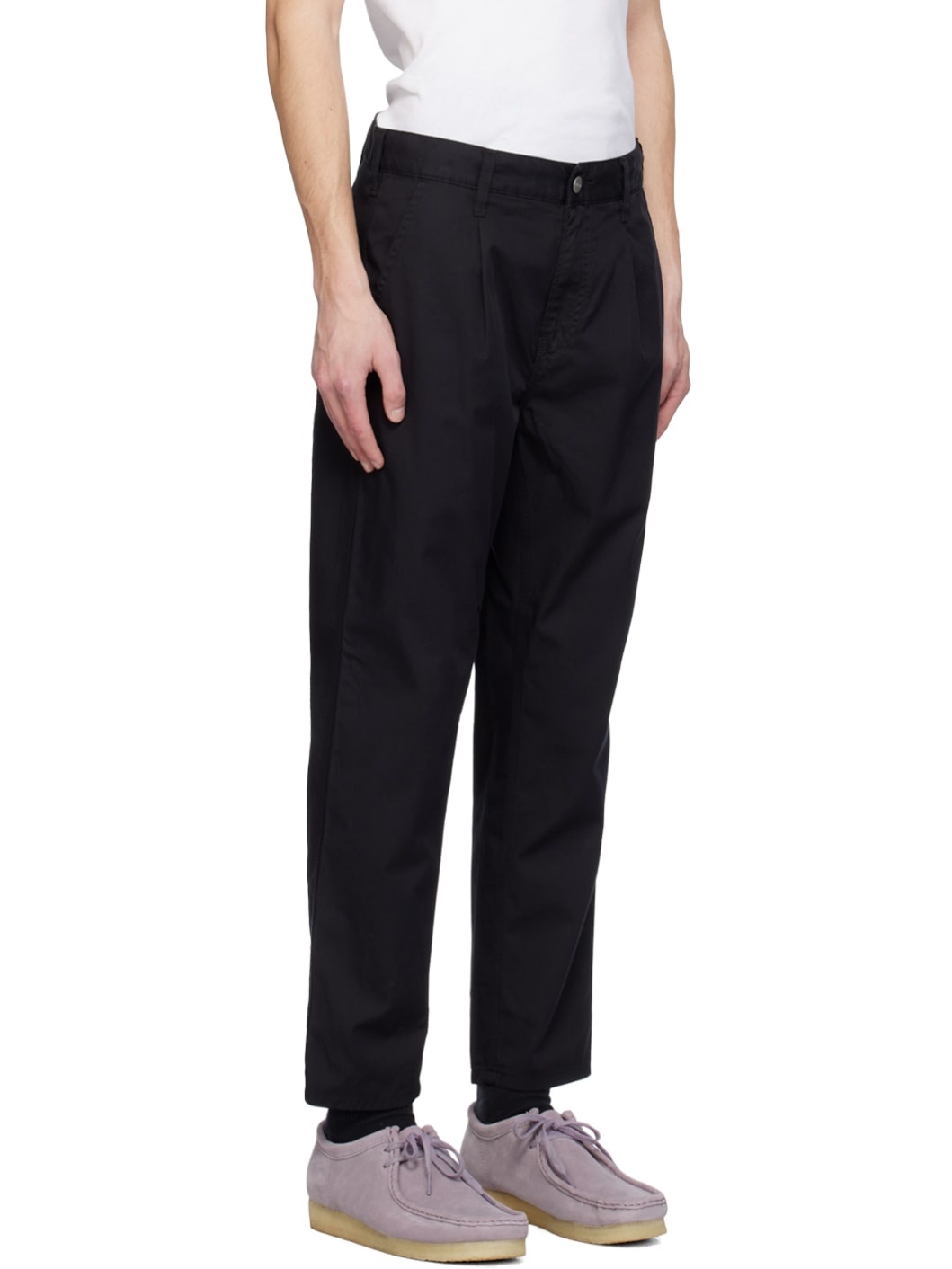 Black Abbott Trousers - 2