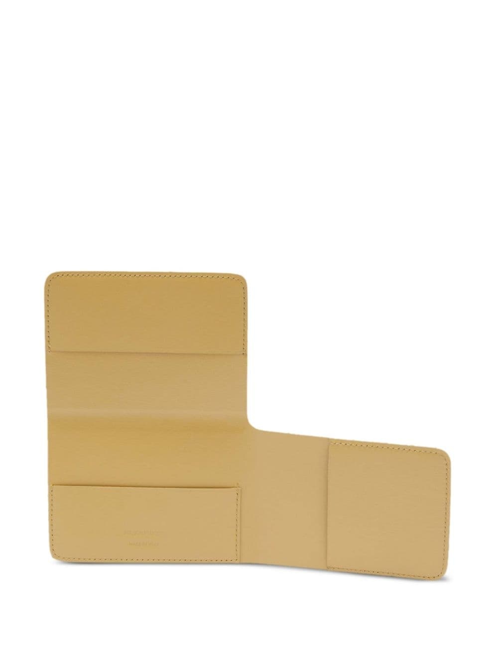 logo-stamp leather card holder - 3