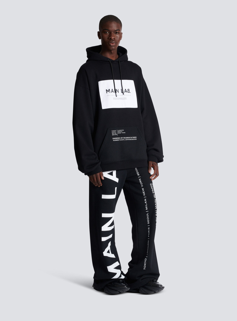 Main Lab label hoodie 3
