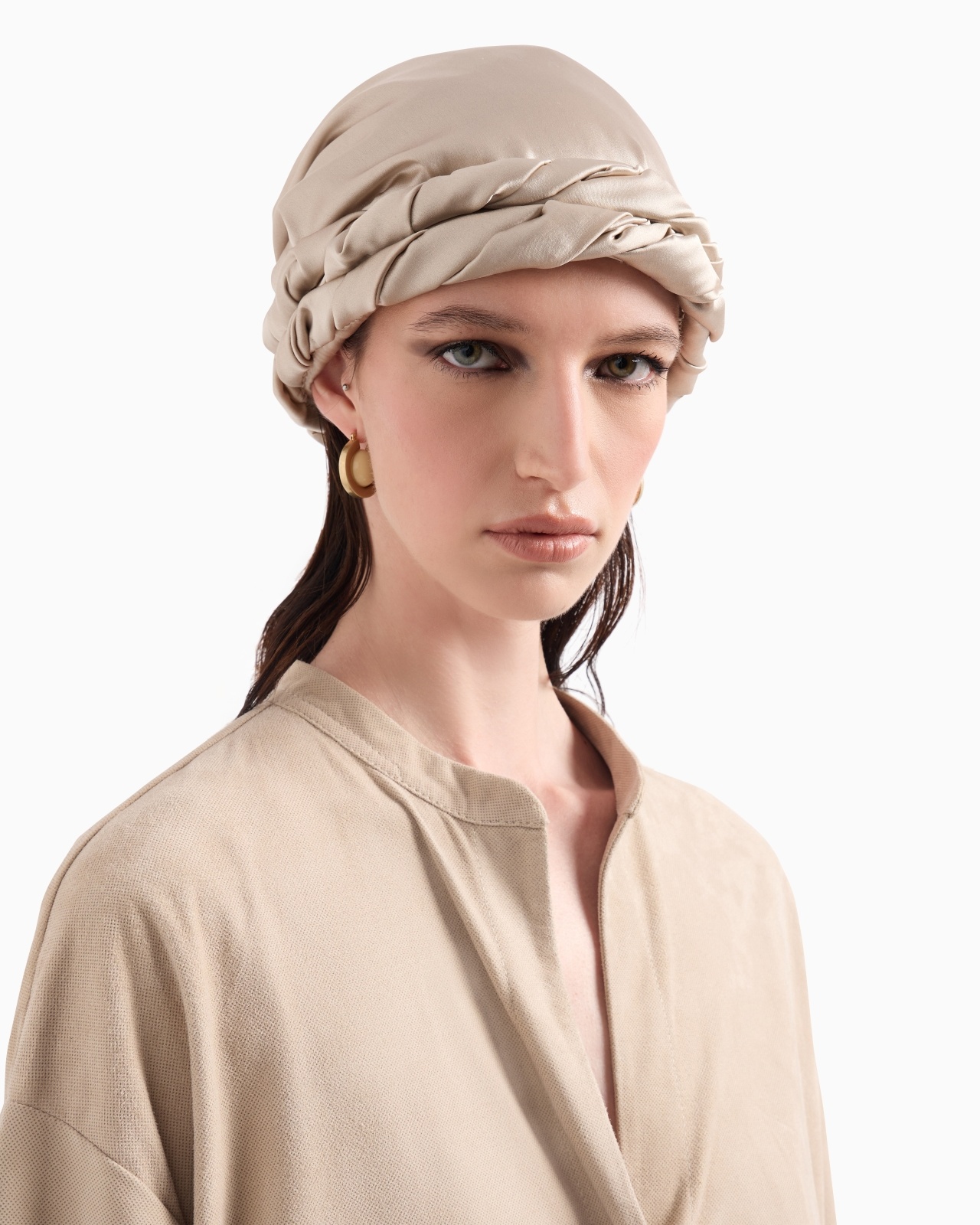 SILK SATIN HAT - 3
