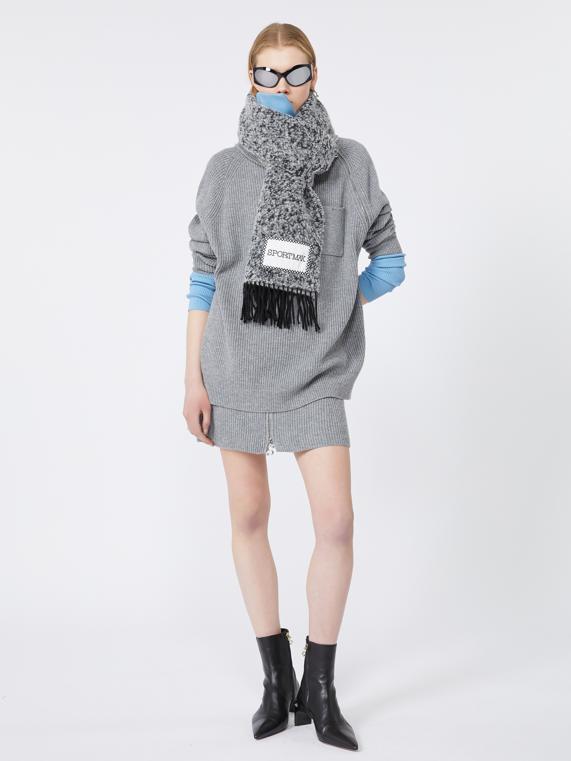 SALPA Zip-up cashmere-blend sweater - 2