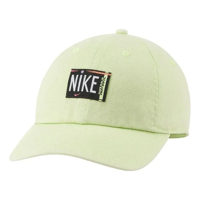 (WMNS) Nike Sportswear Heritage 86 Washed Cap 'Light Green' DH2058-358 - 1