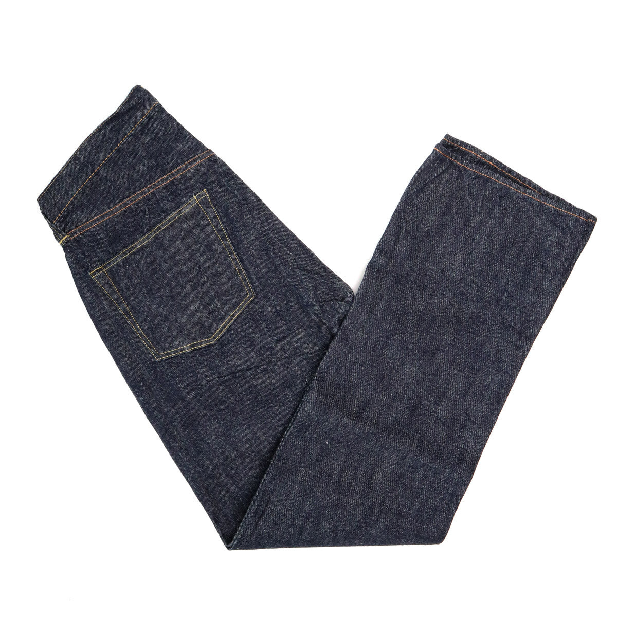 1101W Straight Selvedge Denim 13.7oz One Wash Indigo - 2