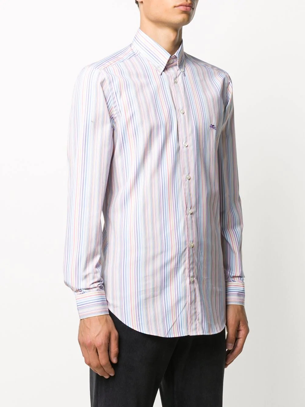 striped cotton shirt - 3