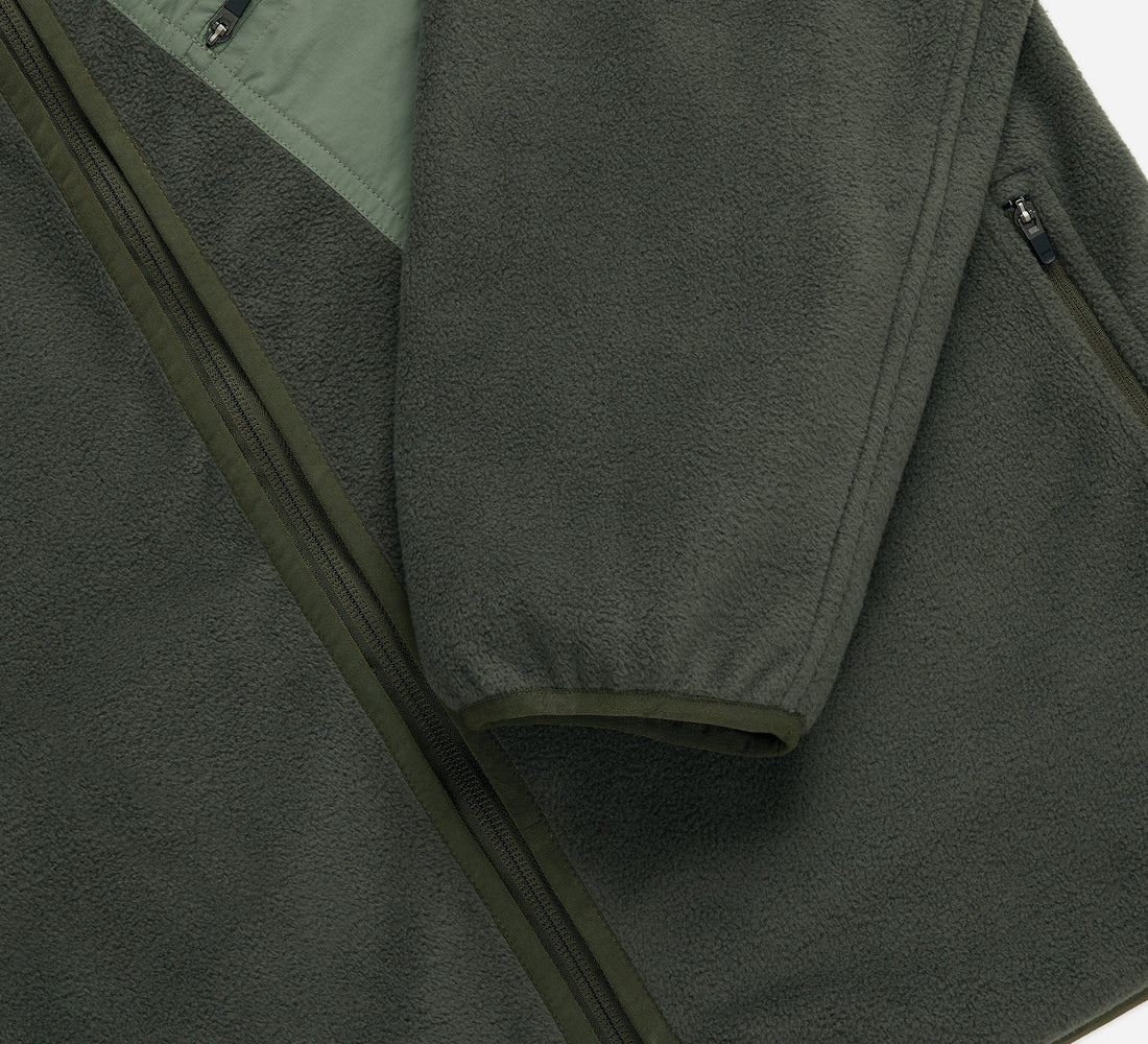 Summit Fleece Jacket - Olive - 4