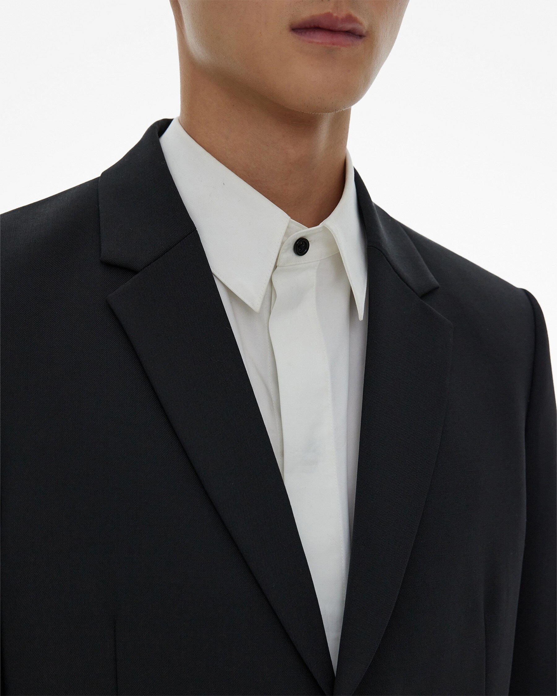 STRETCH WOOL BLAZER - 6