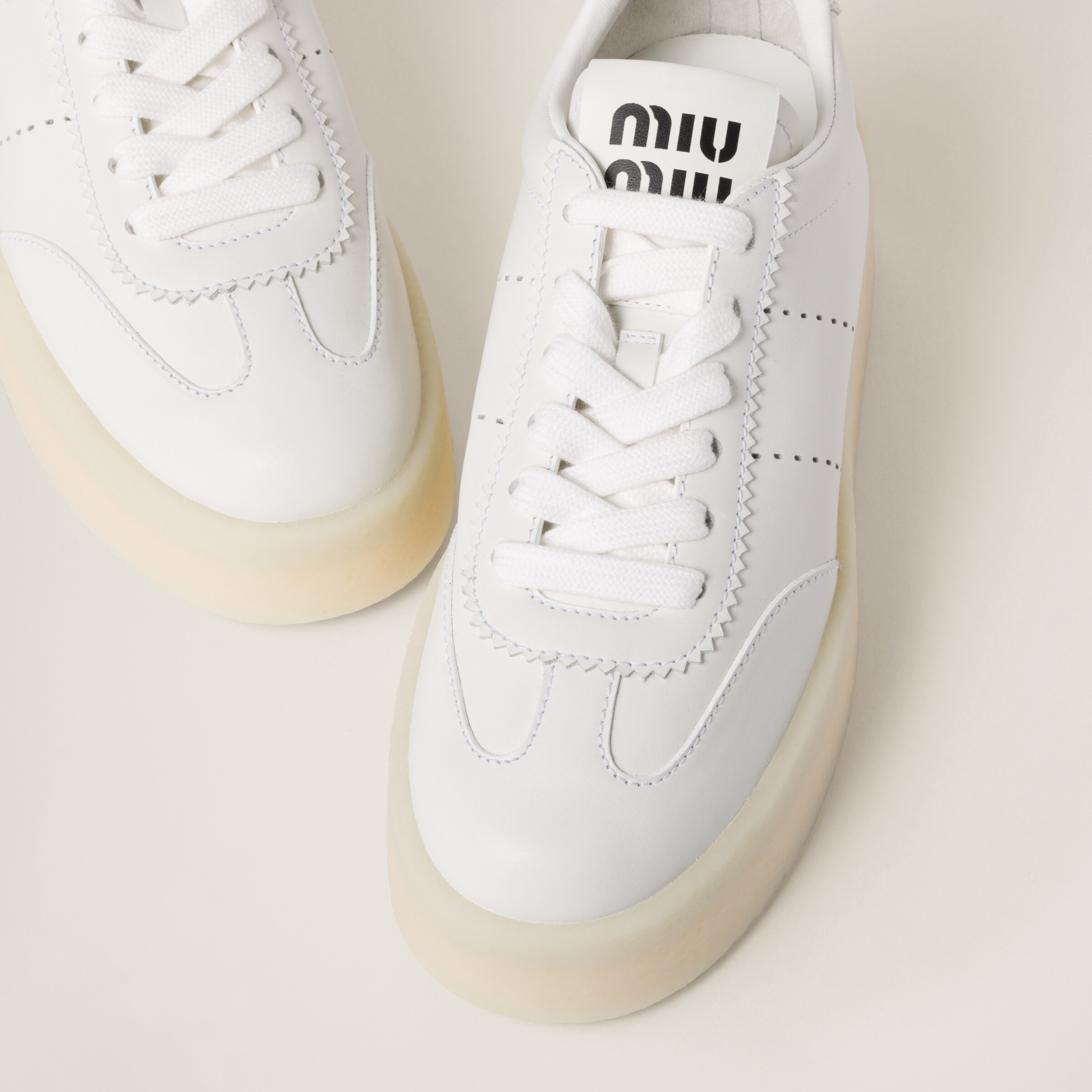 Leather sneakers - 4