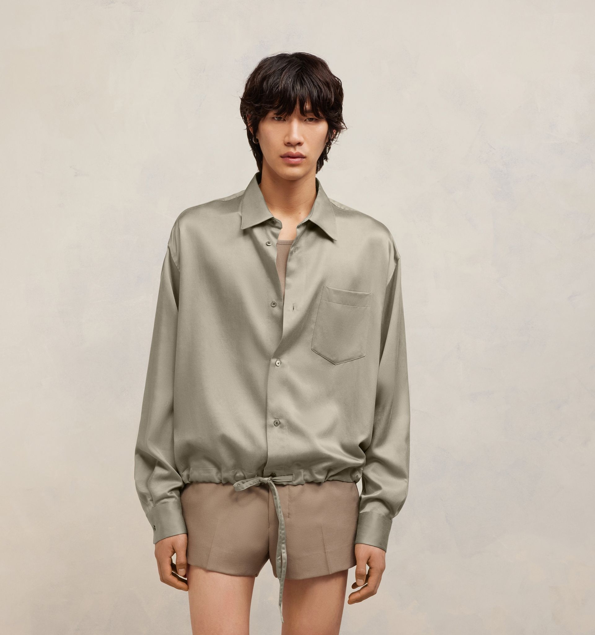 Ami De Coeur Waist Shirt With Drawstring - 6