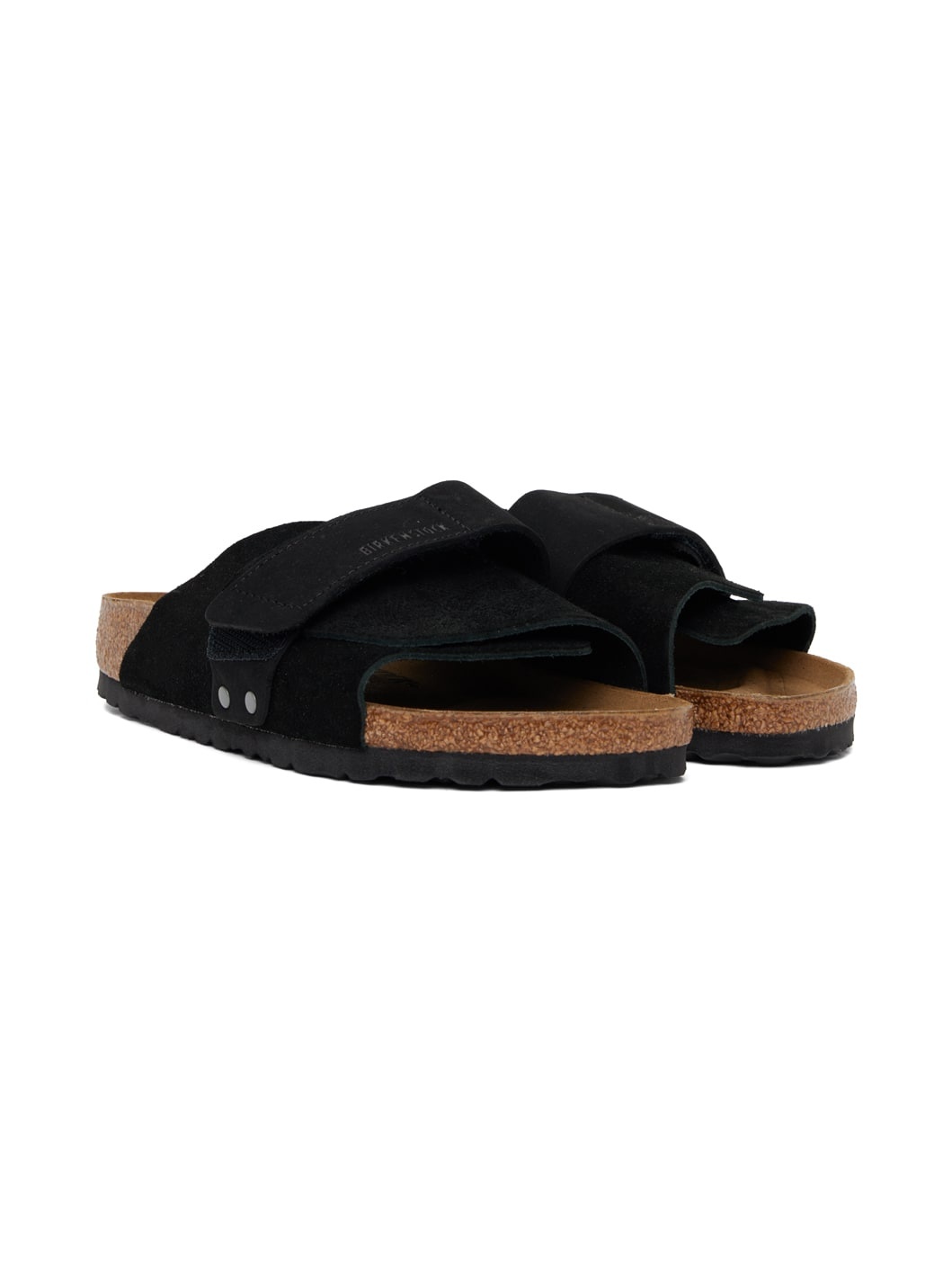 Black Narrow Kyoto Sandals - 4