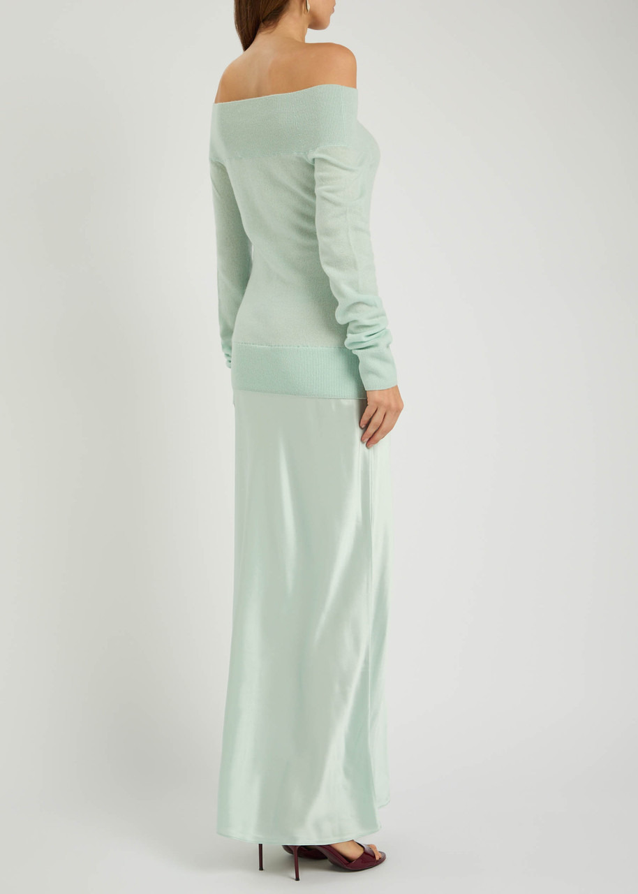 Christopher Esber Cashmere and Silk Maxi Dress - 3