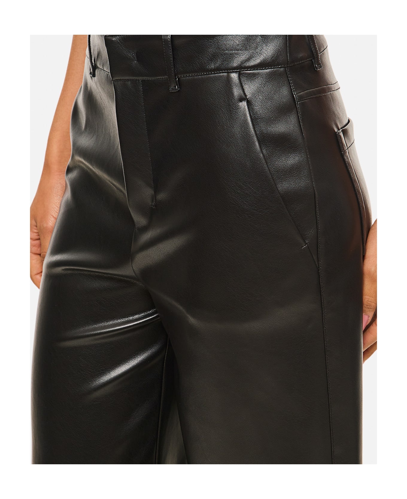 Storia Eco Leather Trousers - 4