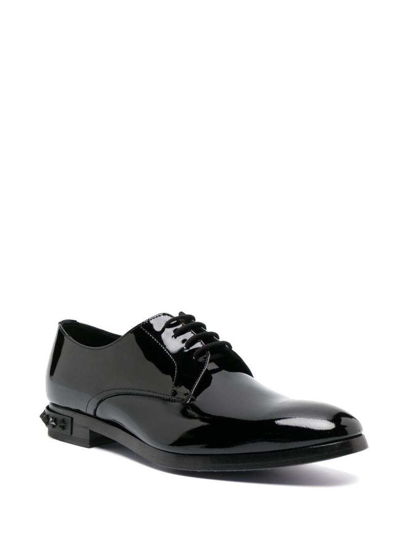 PHILIPP PLEIN Derby 스타 가죽 옥스포드 신발 outlook