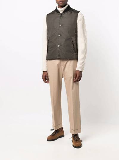 Mackintosh Dundee buttoned gilet outlook